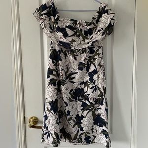 Banana Republic Floral Pattern Dress